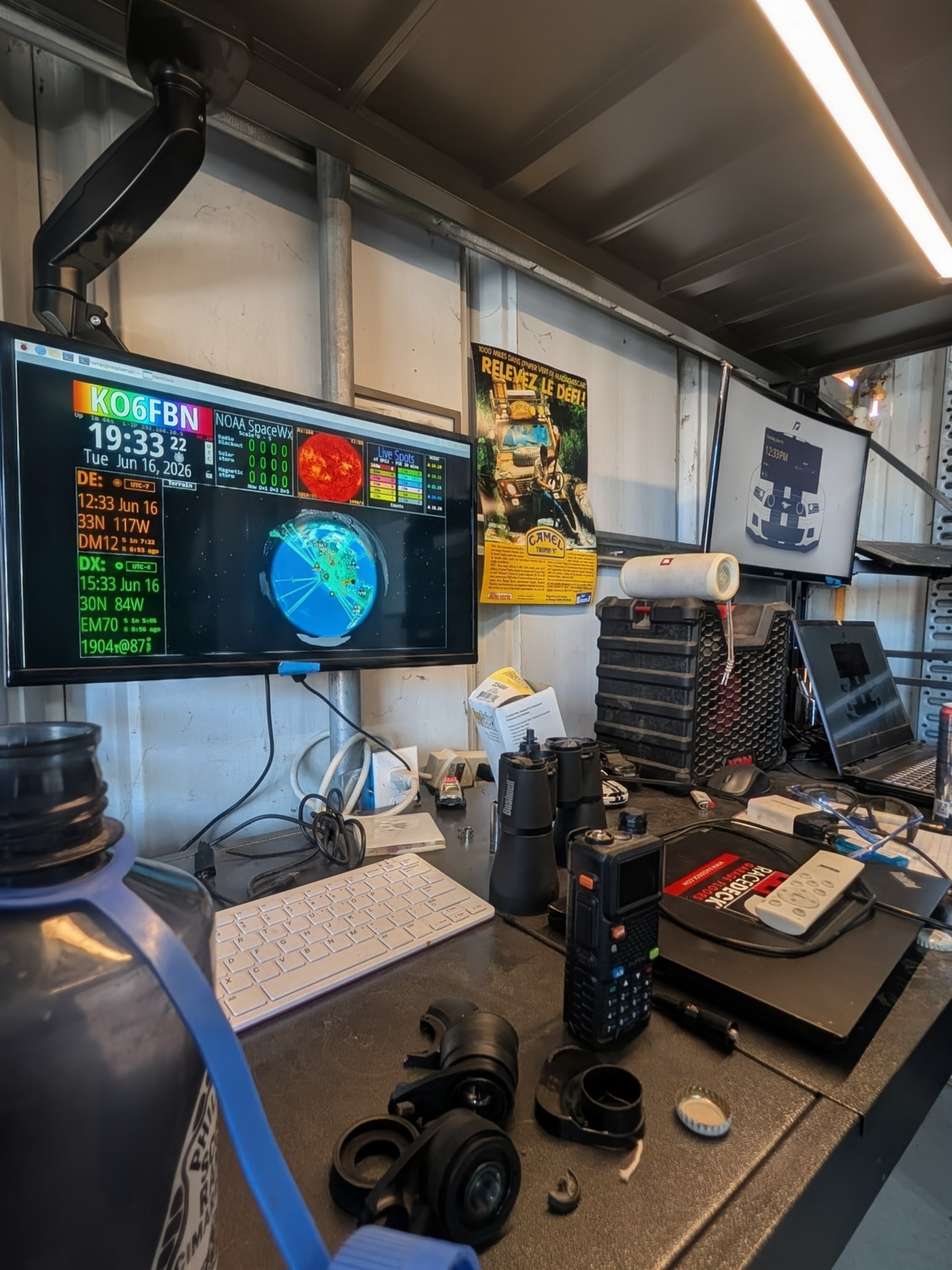Shop comms station